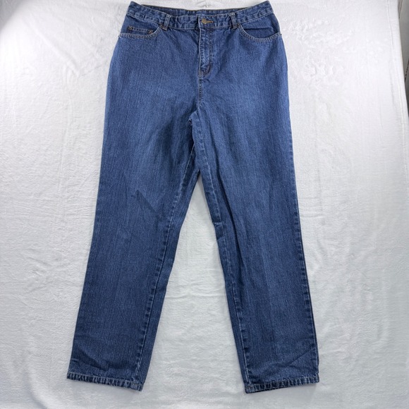 bill blass Denim - Bill Blass Jeans Easy Fit Blue Straight Leg 5-Pocket Denim Size 14